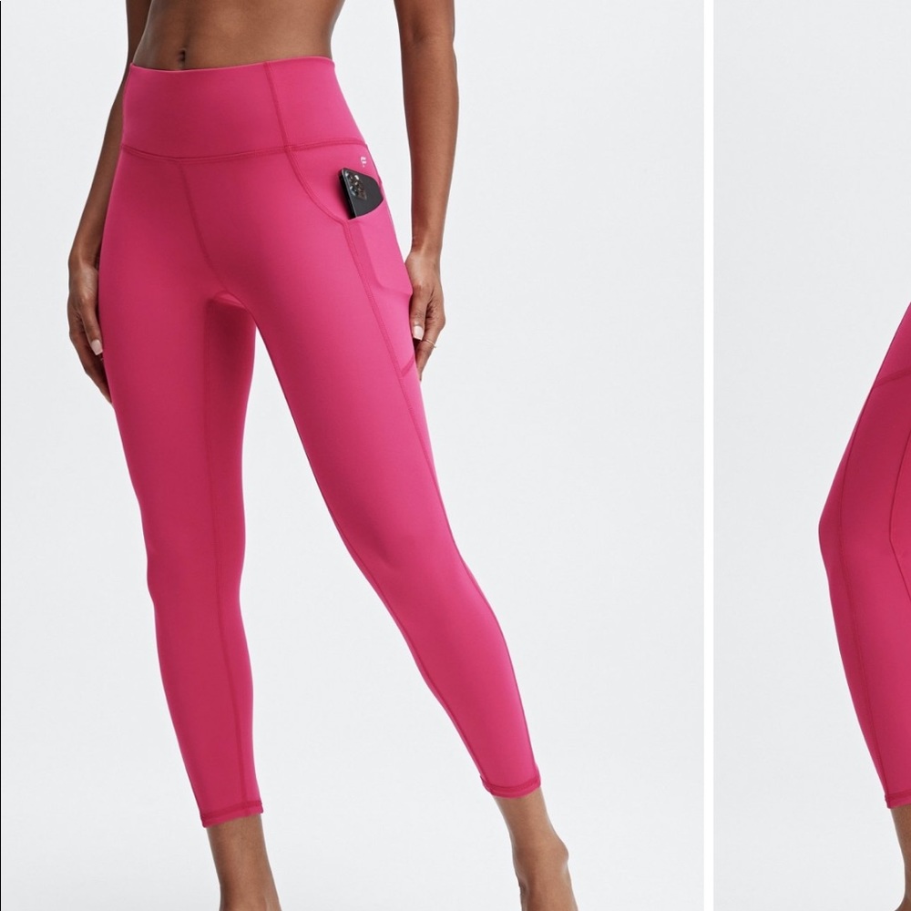 Fabletics The Oasis 7/8 Sangria XS/4